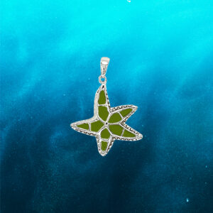 Starfish Sterling Silver Pendant - Type A