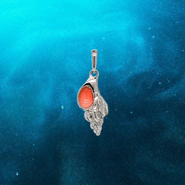 Murex Shell Sterling Silver Pendant - Image 2