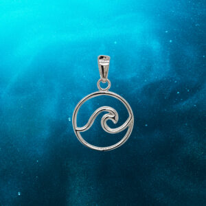 Wave Sterling Silver Pendant