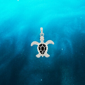 Sea Turtle Sterling Silver Pendant