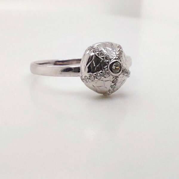 18K Gold Sea Urchin Ring - Design 1 - Image 2