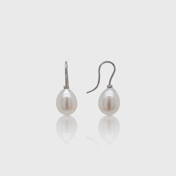 Sterling Silver Freshwater Pearl French Hook Earrings