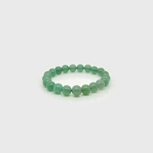 Aventurine Stone Beads Elastic Bracelet