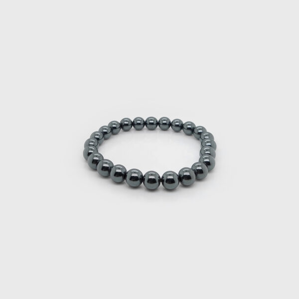 Hematite Stone Beads Elastic Bracelet